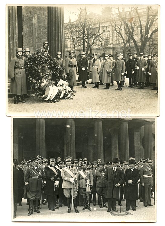 III. Reich Fotos, Besuch von Ausländischen Offizieren