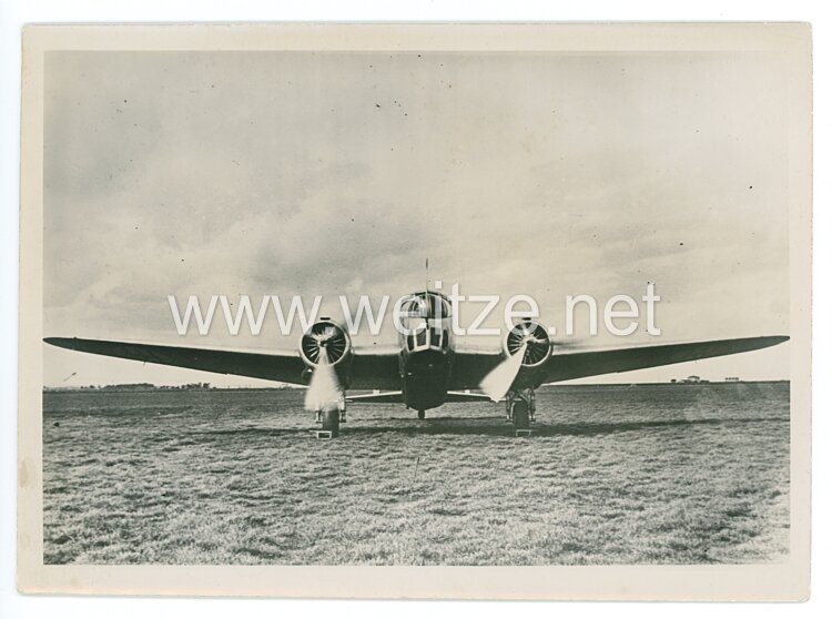 Pressefoto, Transportflugzeug der Achsenmächte