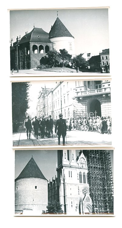 Wehrmacht Heer Fotos, Deutsche Truppen in Zagreb 1944