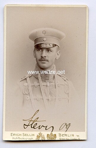 1.Weltkrieg Foto, Angehöriger eines Husarenregiment des Deutschen Kaiserreich