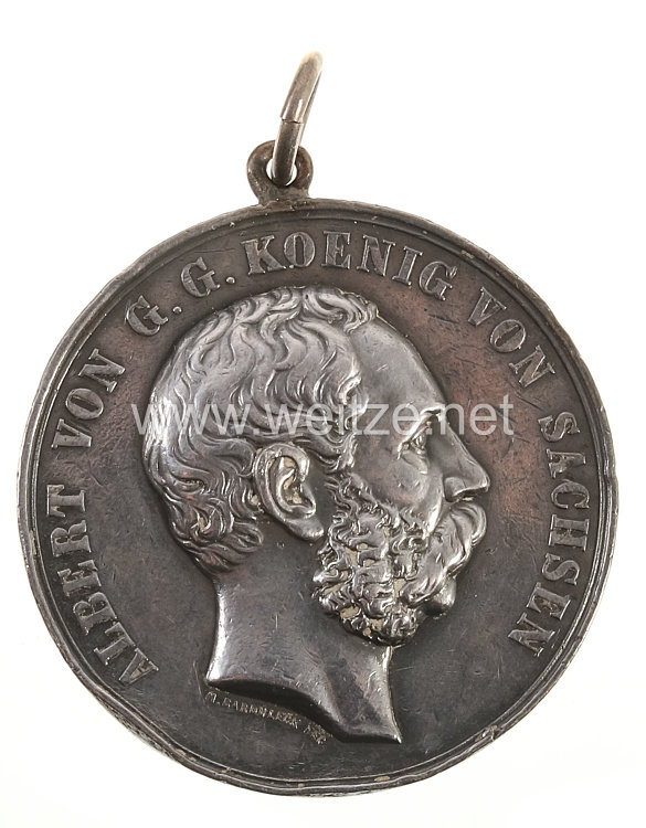 Sachsen Königreich Medaille 