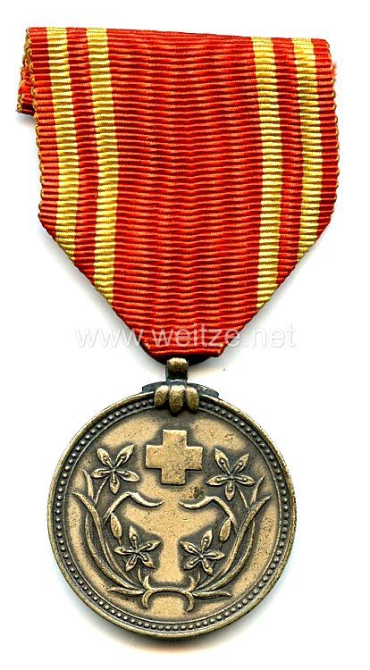 Japan, besetztes Mandschukuo, Rot Kreuz Medaille