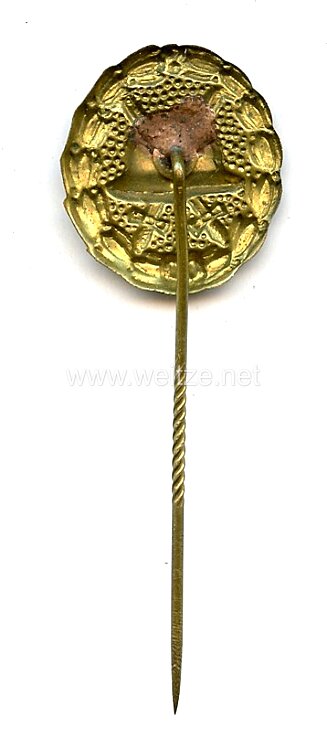 Verwundetenabzeichen in Gold 1918 - Miniatur Bild 2
