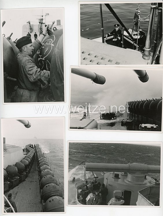 Kriegsmarine Fotogruppe, Dienst auf einem Leichten Kreuzer in Norwegen Bild 2