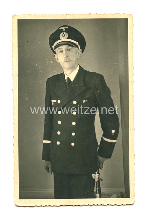Kriegsmarine Foto, Technischer Beamter im mittleren Dienst
