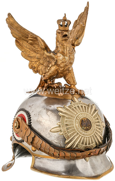 Preußen Helm Modell 1889/94 für Unteroffiziere der Leibgendarmerie
