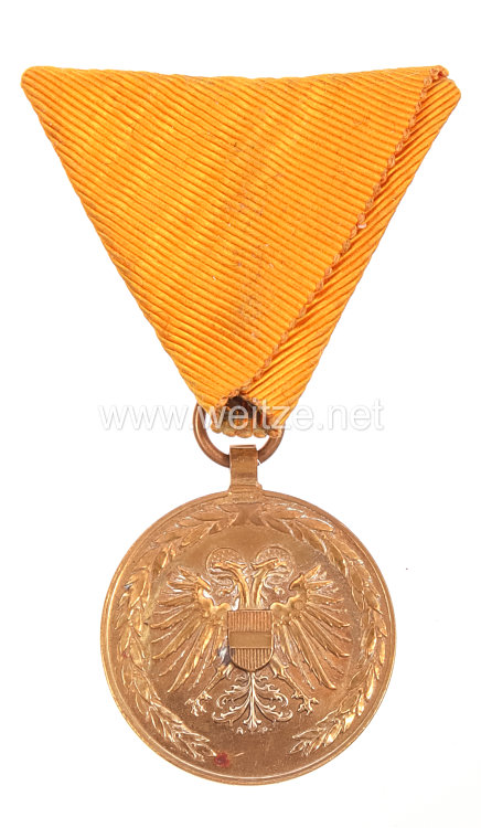 Österreich 1. Republik Ehrenmedaille für 25-jährige verdienstvolle Tätigkeit auf dem Gebiet des Feuerwehr -und Rettungswesen