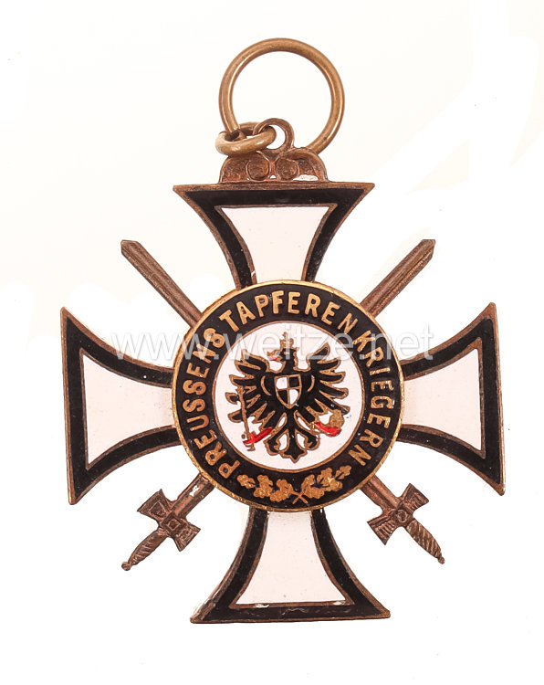 Preußischer Landeskriegerverband Ehrenkreuz 2.Klasse "Preussens tapferen Kriegern" 1914-1918