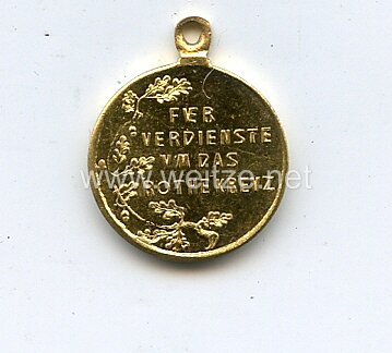 Preussen Rot-Kreuz-Medaille 3.Klasse - Miniatur