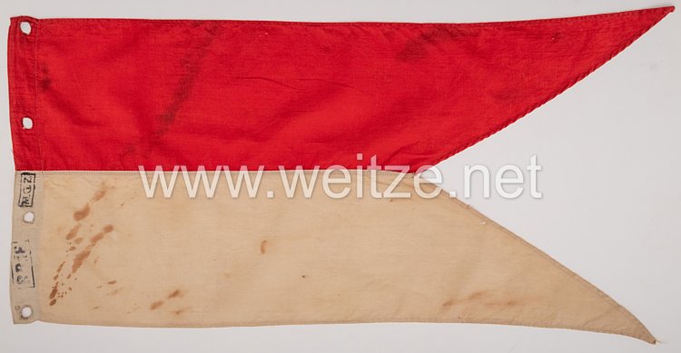Reichswehr Hessen Lanzenflagge für Mannschaften des (Hessischen) Reiter-Regiment Nr. 16, Maschinengewehr-Zug