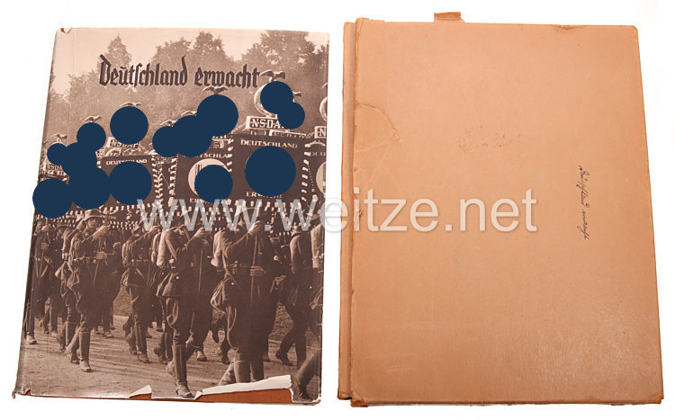 III. Reich - Deutschland erwacht - Werden, Kampf und Sieg der NSDAP - Zigaretten Sammelbilderalbum ( Lutze-Ausgabe )