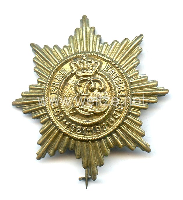 Hessen Jubiläumsabzeichen der ehemaligen Angehörigen im Leibgarde-Infanterie-Regt. Nr. 115, 1921