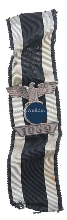 Wiederholungsspange "1939" für das Eiserne Kreuz 2. Klasse 1914 