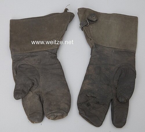 Wehrmacht Paar Handschuhe für Kradschützen Bild 2