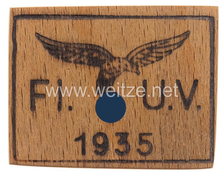 Luftwaffe Unterkunftsverwaltung 1935 - Brandstempel Probe