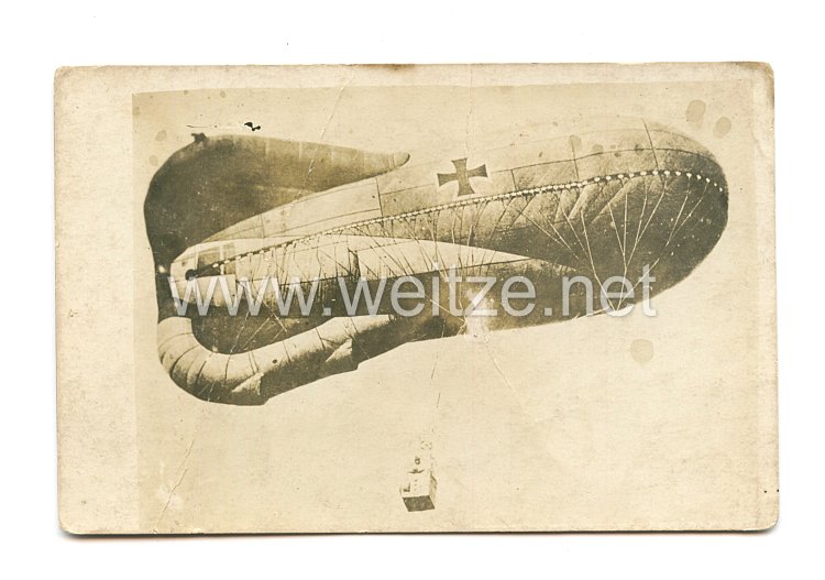 1. Weltkrieg Deutsches Heer Foto, Beobachtungsballon