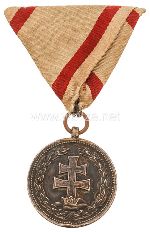 Königreich Ungarn Silberne Signum Laudis Medaille 