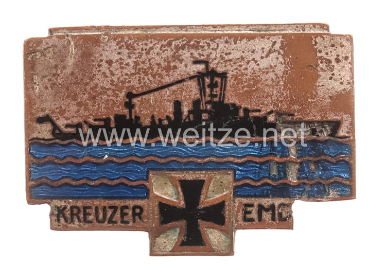 Kriegsmarine Zivilnadel für Angehörige "Kreuzer Emden"