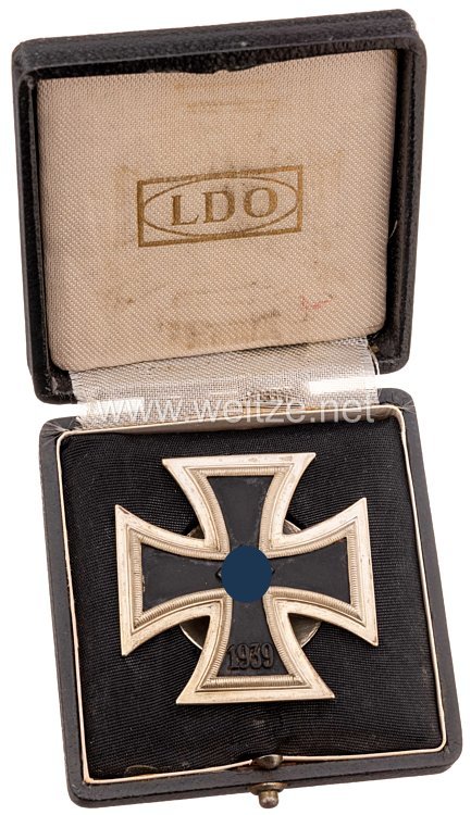 Eisernes Kreuz 1939 1. Klasse - C.E. Juncker - an Schraubscheibe