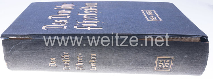 III. Reich - Das Deutsche Führerlexikon 1934/1935 ( 1700 Biographien ) Bild 2