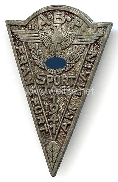 Deutsche Polizei - A.B.P. Sporttag 1941 Frankfurt am Main