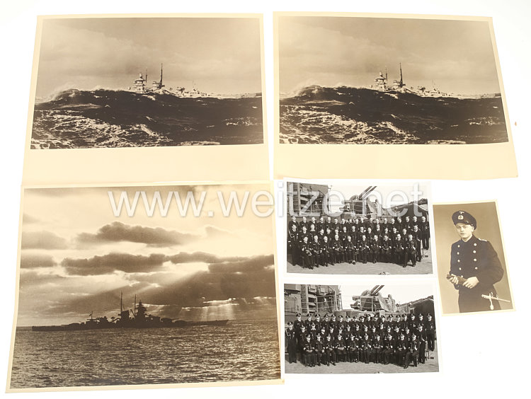 Kriegsmarine Fotoalben, Angehöriger auf dem Linienschiff "Schlesien" und später auf dem Schlachtschiff "Gneisenau" Bild 2