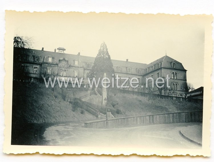 Wehrmacht Foto, Frankreich "Epinal Ecole Professinelle" 