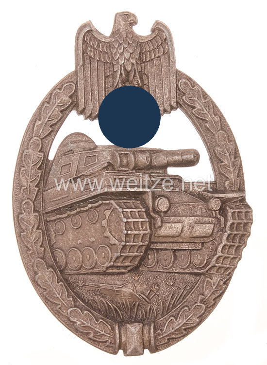Panzerkampfabzeichen in Bronze - Friedrich Linden
