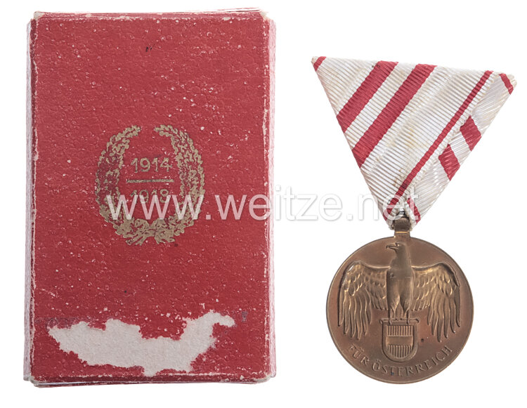 Österreich Kriegserinnerungsmedaille 1914-1918 Bild 2