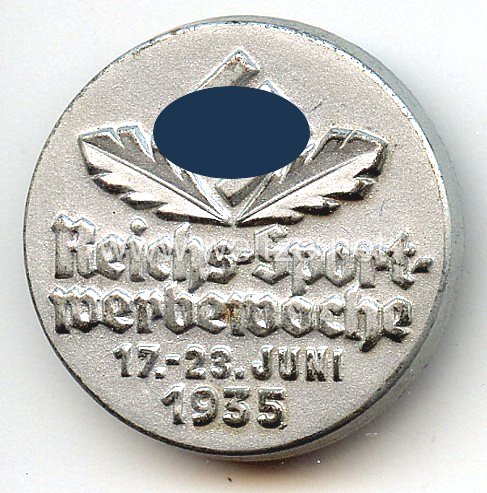 III. Reich - Reichs-Sport-Werbewoche 17.-23. Juni 1935