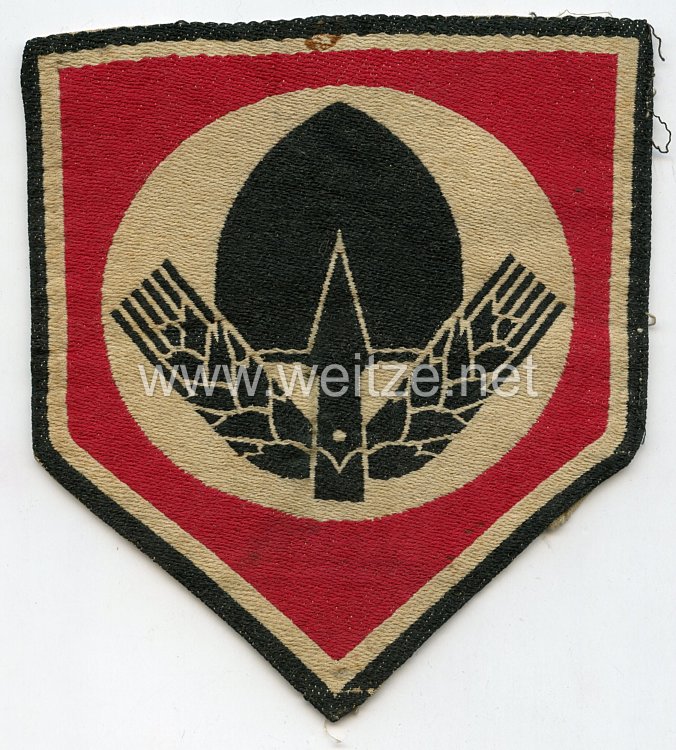 Reichsarbeitsdienst (RAD) großes Emblem für das Sporthemd