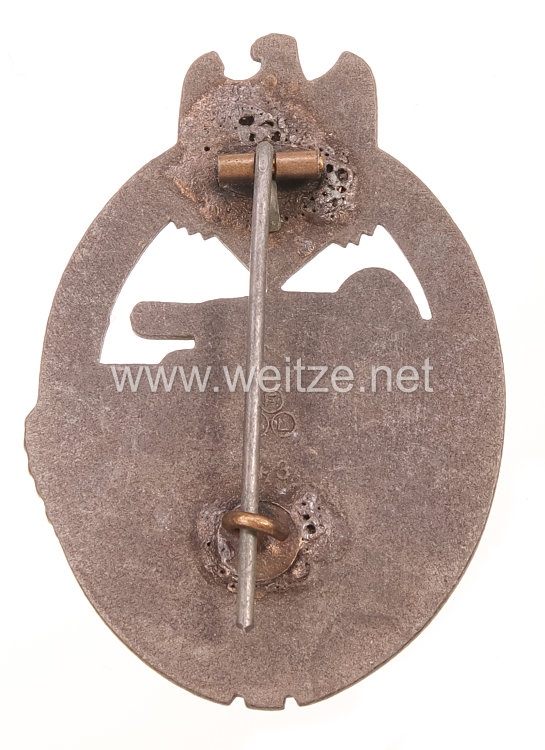 Panzerkampfabzeichen in Bronze - Friedrich Linden Bild 2