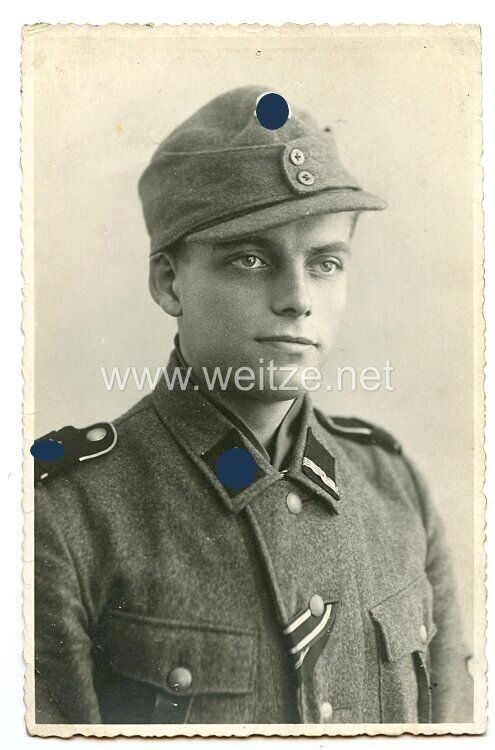 Waffen-SS Portraitfoto, SS-Rottenführer der SS-Division 