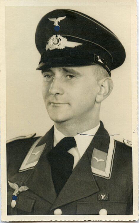 Foto eines Unteroffiziers der Luftwaffe