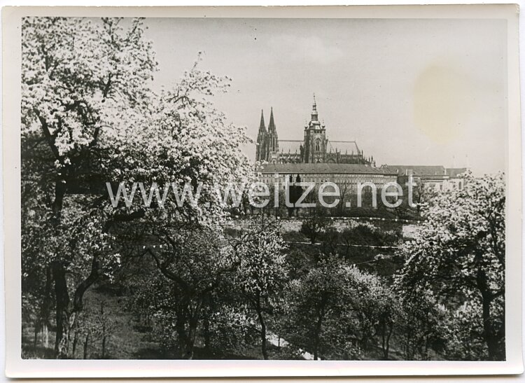 Pressefoto, Prag Hauptstadt des Protektorats Böhmen und Mähren 1939