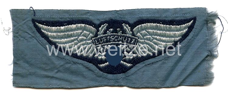 RLB Reichsluftschutzbund großes Brust-Emblem für Führer "Luftschutz"