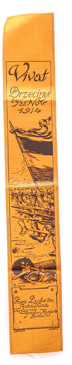 Preußen 1. Weltkrieg Patriotika Lesezeichen "Brzecinyi 24./25. Nov. 1914"