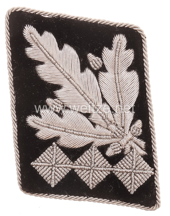 Waffen-SS Einzel Kragenspiegel für einen SS-Oberstgruppenführer
