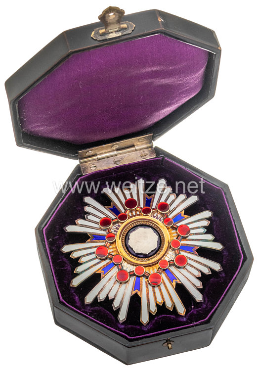 Japan, Order of the Sacred Treasure 2nd class breast star 