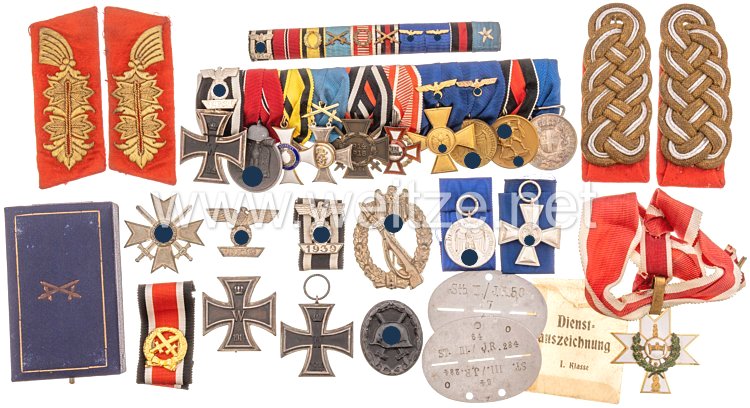 Wehrmacht : großer Ordensnachlass aus dem Besitz von Generalmajor Konrad von Alberti