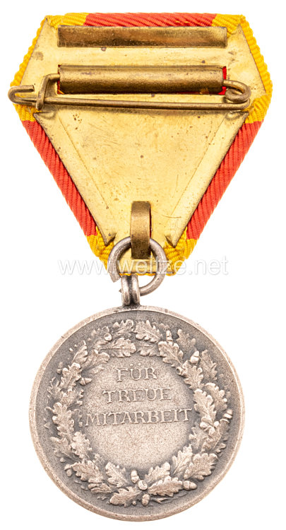 Medaille der Handelskammer zu Danzig für treue Mitarbeit.  Bild 2