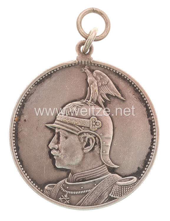 Preußen tragbare Centenarmedaille zur Jahrhundertfeier des 2. Hannoverschen Infanterie-Regiments Nr. 77, 1813-1913