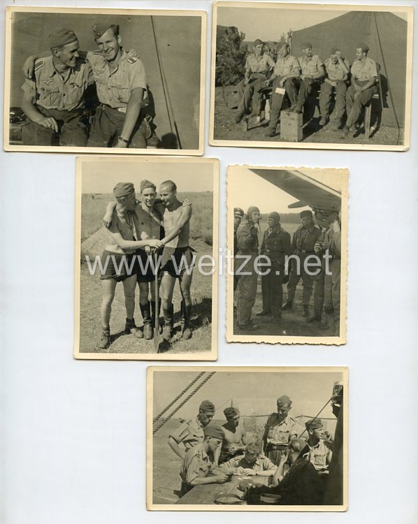 Luftwaffe Fotogruppe, Einsatzpause zwischen den Feindflügen