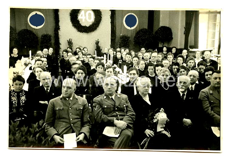 III. Reich Foto, Jubiläumsfeier zum 40 Jahrestag