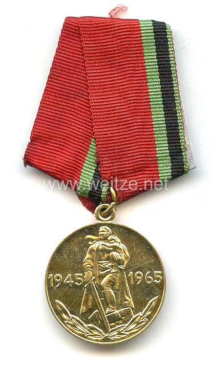 Sowjetunion Medaille 20 Jahre Sieg im Großen Vaterländischen Krieg 1945-1965