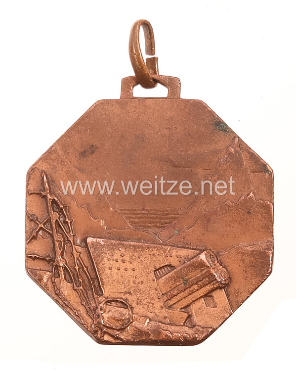 Italien 2. Weltkrieg Medaille für die Angehörigen des "35. REg. Artiglieria Div. Acqui" Bild 2