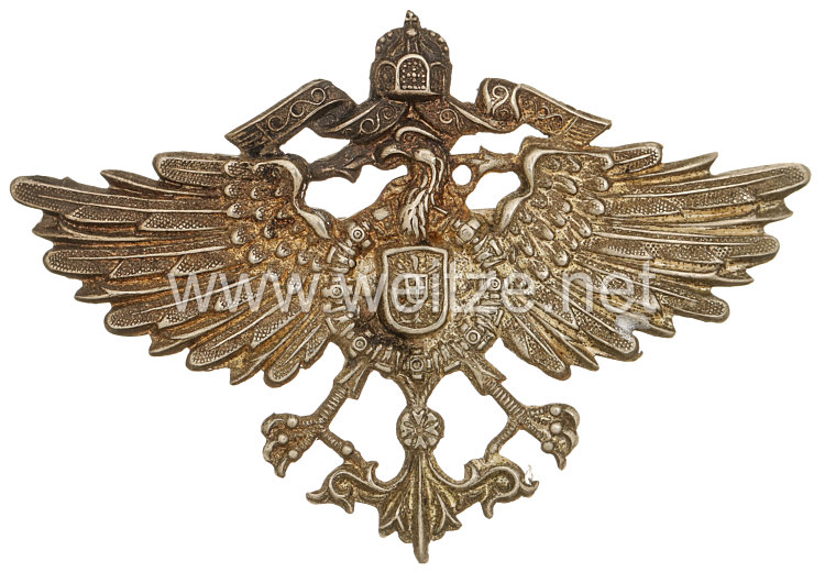 Kaiserliche Schutztruppe großer Adler für den Tarbusch der Askari
