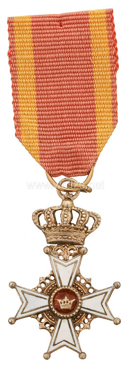 Baden Orden Berthold des Ersten - Ritterkreuz Miniatur