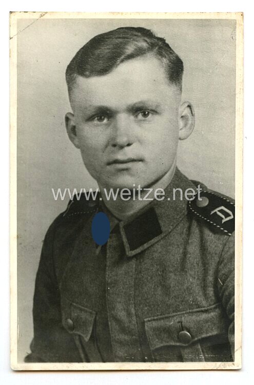 SS-Verfügungstruppe Portraitfoto, Angehöriger des SS-Regiment 1 
