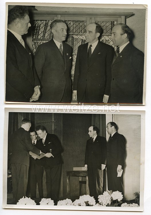 3. Reich Pressefotos: Verleihung des Literaturpreises der Reichshauptstadt an Joachim von der Goltz 7.4.1940